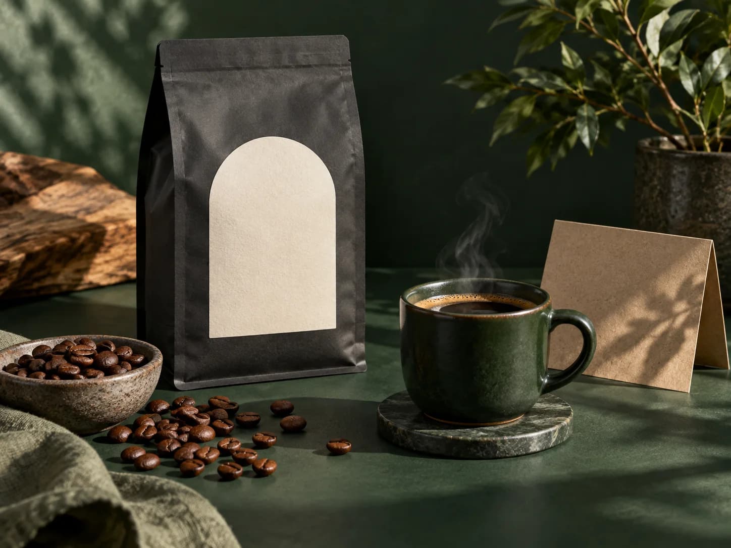 Koffiezak toepassing voor Savana Coffee